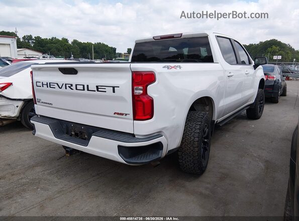 3GCPYEEK0KG205363 2019 CHEVROLET SILVERADO White Задня права чверть