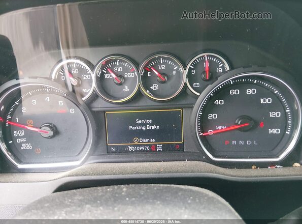 3GCPYEEK0KG205363 2019 CHEVROLET SILVERADO White Вид задніх сидінь