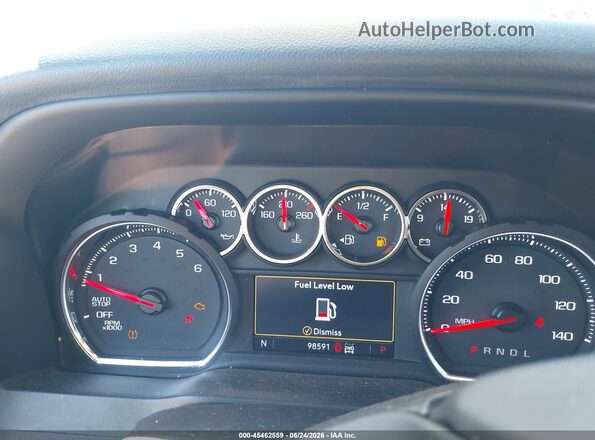 3GCPYEEK7KG135859 2019 CHEVROLET SILVERADO Blue Հետևի նստատեղերի տեսք