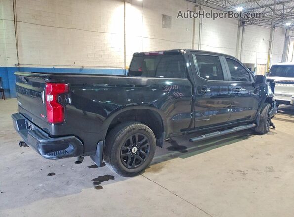 3GCPYEEK7MG103996 2021 CHEVROLET SILVERADO Black Tył prawy