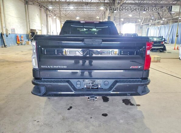 3GCPYEEK7MG103996 2021 CHEVROLET SILVERADO Black Widok z tyłu