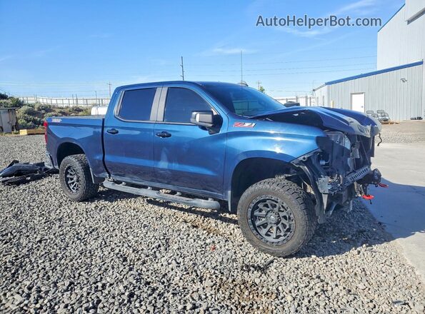 3GCPYFED0LG360536 2020 CHEVROLET SILVERADO Blue Delantero derecho