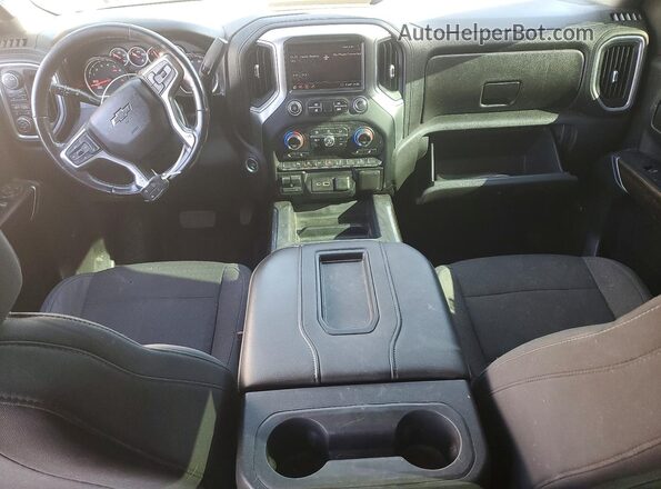 3GCPYFED0LG360536 2020 CHEVROLET SILVERADO Blue Vista del salpicadero