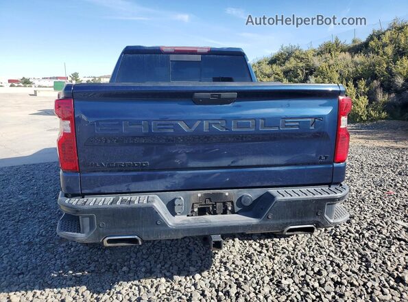 3GCPYFED0LG360536 2020 CHEVROLET SILVERADO Blue Vista trasera