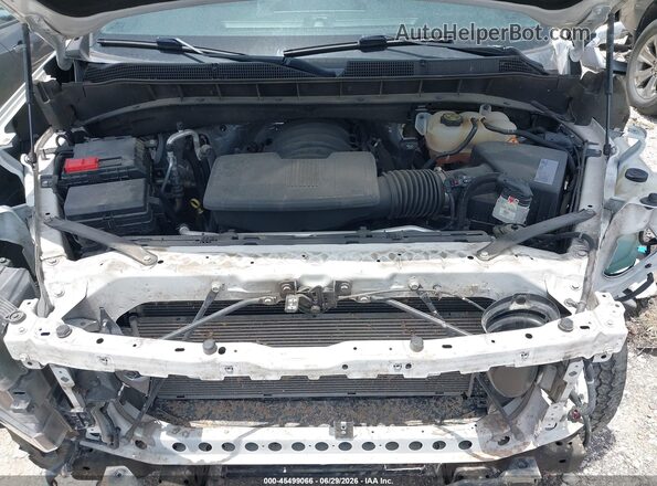 3GCPYFED1MG388363 2021 CHEVROLET SILVERADO White Հետևի տեսք