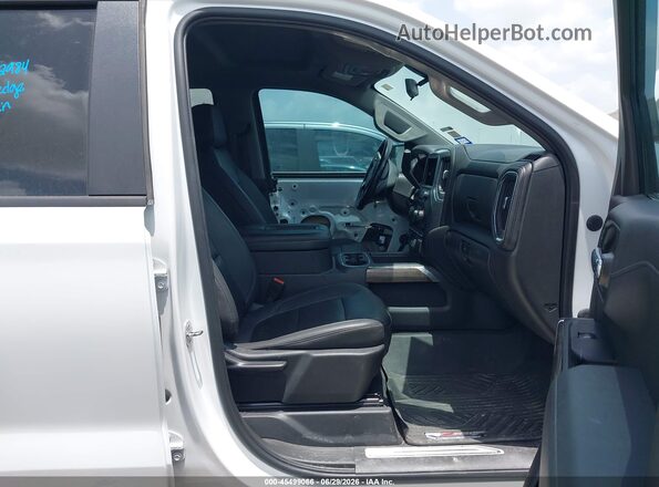 3GCPYFED1MG388363 2021 CHEVROLET SILVERADO White Սալոնի դիմացի տեսք