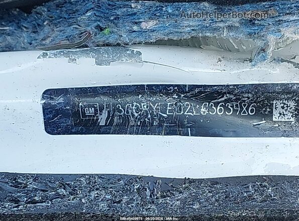 3GCPYFED2LG363986 2020 CHEVROLET SILVERADO White Vista del compartimento del motor