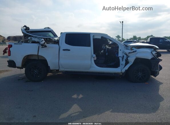 3GCPYFED2LG363986 2020 CHEVROLET SILVERADO White Vista del cuadro de instrumentos
