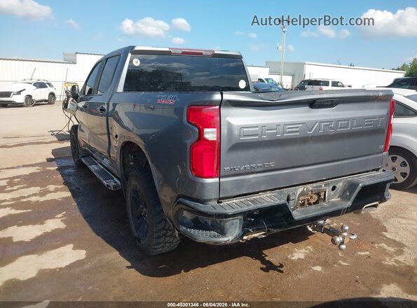 3GCPYFED2MG107073 2021 CHEVROLET SILVERADO Серый Задняя левая четверть