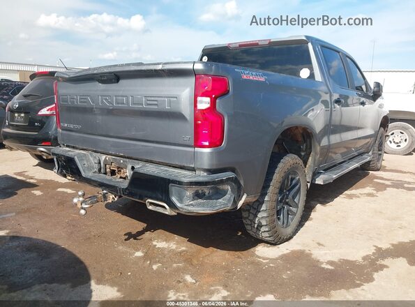 3GCPYFED2MG107073 2021 CHEVROLET SILVERADO Серый Задняя правая четверть