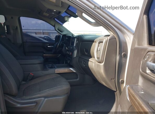3GCPYFED2MG107073 2021 CHEVROLET SILVERADO Серый Вид салона спереди