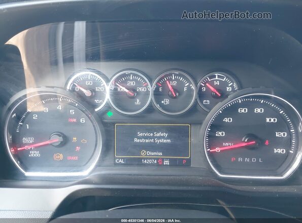 3GCPYFED2MG107073 2021 CHEVROLET SILVERADO Серый Вид задних сидений