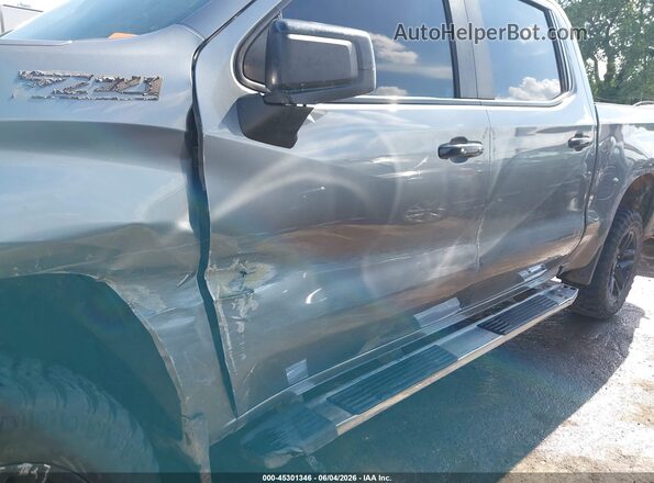 3GCPYFED2MG107073 2021 CHEVROLET SILVERADO Серый Вид спереди
