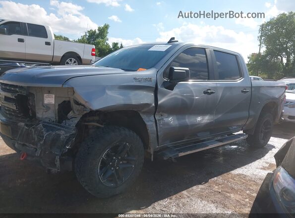3GCPYFED2MG107073 2021 CHEVROLET SILVERADO Серый Панорамный вид салона 360°