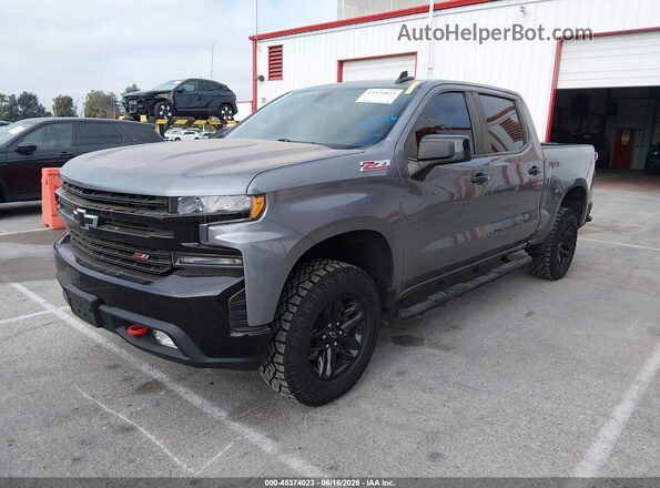 3GCPYFED2MG423945 2021 CHEVROLET SILVERADO Gray წინა ხედი