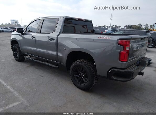3GCPYFED2MG423945 2021 CHEVROLET SILVERADO Gray უკანა მარცხენა