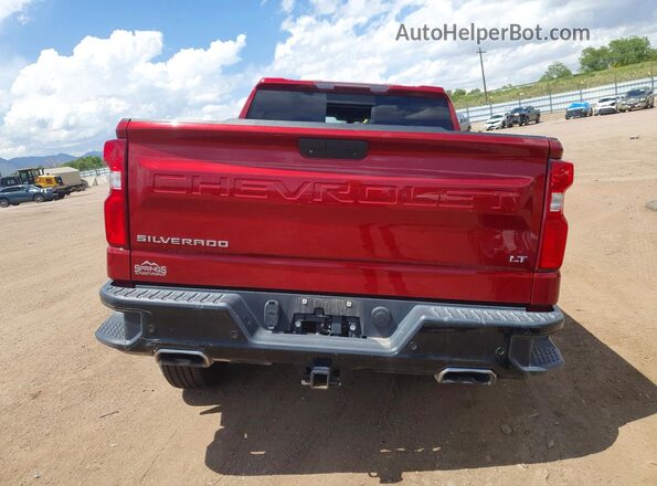 3GCPYFED3KG289637 2019 CHEVROLET SILVERADO Red 