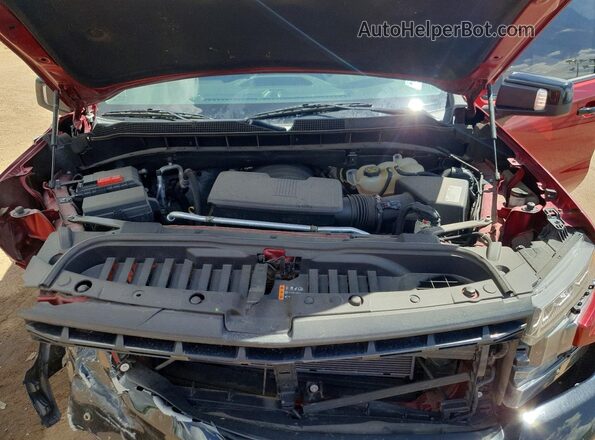 3GCPYFED3KG289637 2019 CHEVROLET SILVERADO Red 