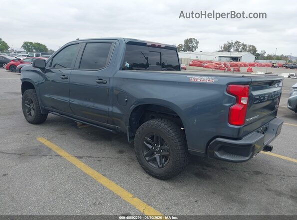 3GCPYFED3LG304168 2020 CHEVROLET SILVERADO Бирюзовый Задняя левая четверть