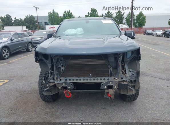 3GCPYFED3LG304168 2020 CHEVROLET SILVERADO Бирюзовый Вид задней части салона