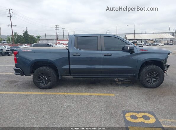 3GCPYFED3LG304168 2020 CHEVROLET SILVERADO Бирюзовый Панорамный вид салона 360°