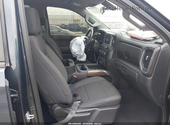3GCPYFED3LG304168 2020 CHEVROLET SILVERADO Бирюзовый Вид салона спереди