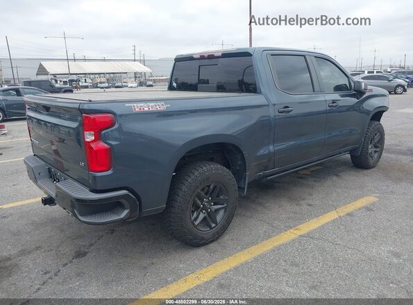 3GCPYFED3LG304168 2020 CHEVROLET SILVERADO Бирюзовый Задняя правая четверть
