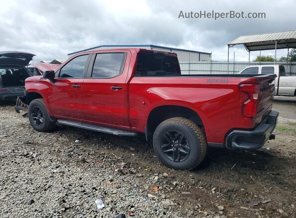 3GCPYFED3MG151809 2021 CHEVROLET SILVERADO Red Rear left