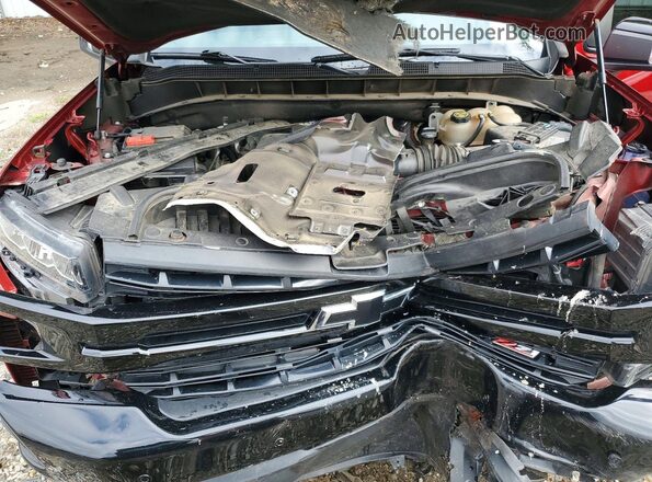 3GCPYFED3MG151809 2021 CHEVROLET SILVERADO Red Rear interior view