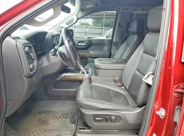 3GCPYFED3MG151809 2021 CHEVROLET SILVERADO Red Front interior view