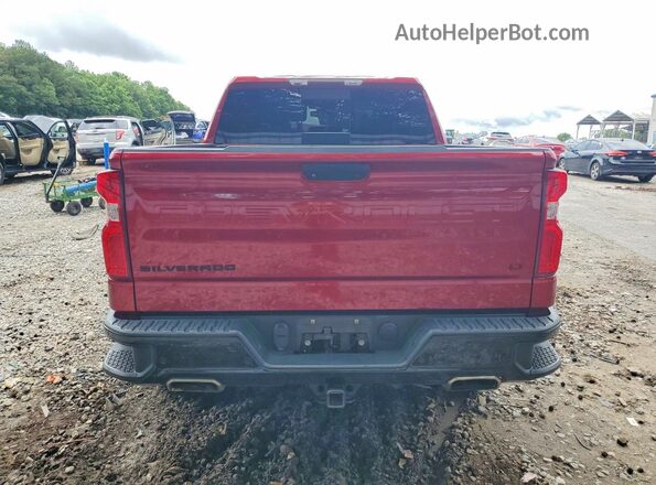 3GCPYFED3MG151809 2021 CHEVROLET SILVERADO Red Rear view