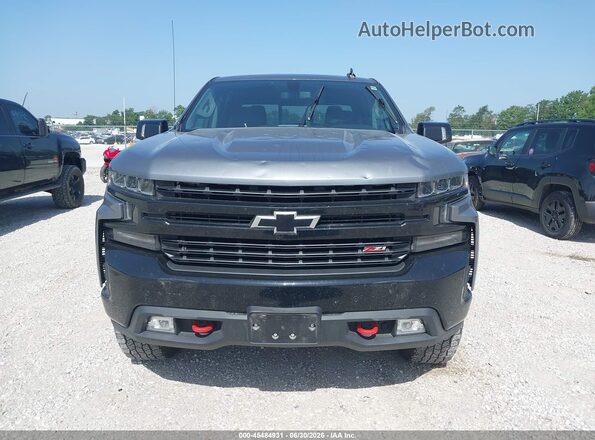 3GCPYFED3NG115104 2022 CHEVROLET SILVERADO Серый Вид щитка приборов