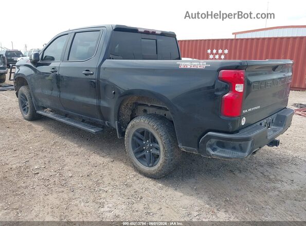 3GCPYFED4LG323277 2020 CHEVROLET SILVERADO Черный Задняя левая четверть