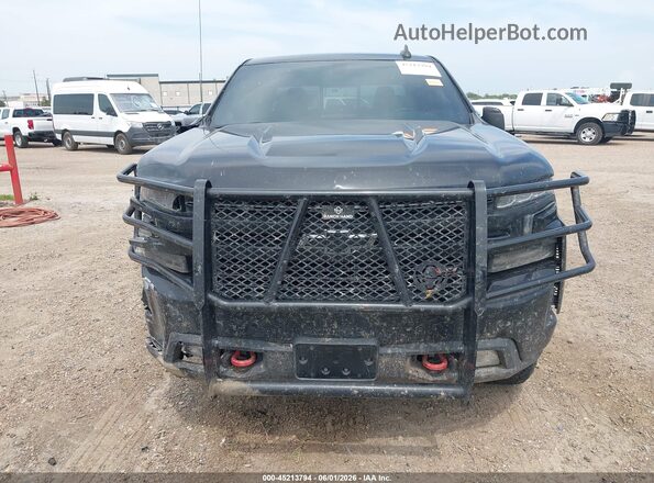 3GCPYFED4LG323277 2020 CHEVROLET SILVERADO Черный Вид щитка приборов