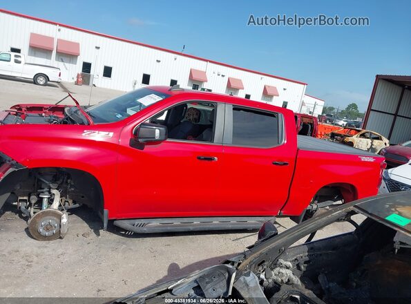 3GCPYFED6MG196890 2021 CHEVROLET SILVERADO Red სალონის 360-გრადუსიანი ხედი