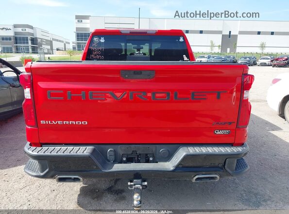 3GCPYFED6MG196890 2021 CHEVROLET SILVERADO Red 