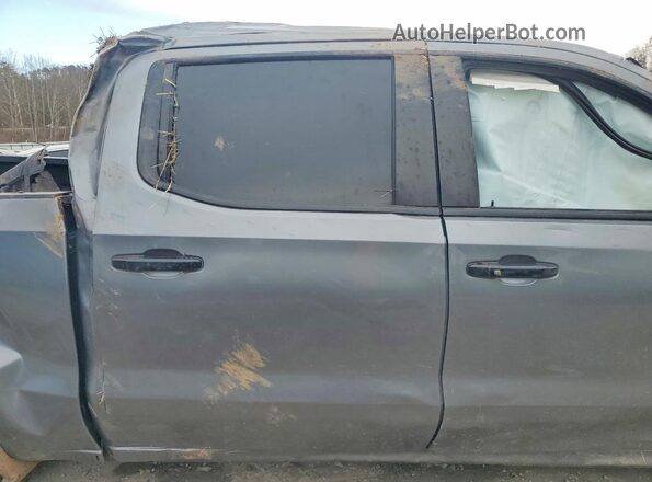3GCPYFED6MG407134 2021 CHEVROLET SILVERADO Серый Вид задних сидений