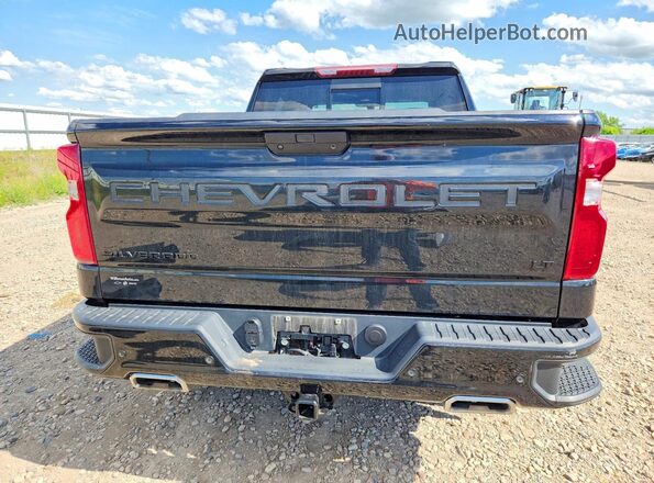 3GCPYFED6NG110964 2022 CHEVROLET SILVERADO Black Вид ззаду