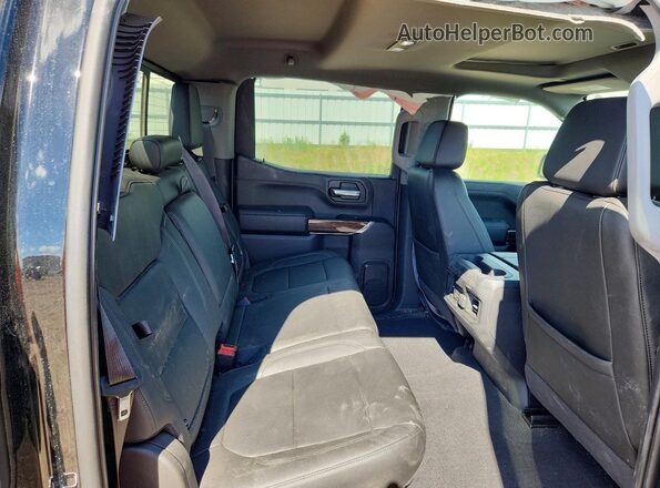 3GCPYFED6NG110964 2022 CHEVROLET SILVERADO Black Вид задніх сидінь