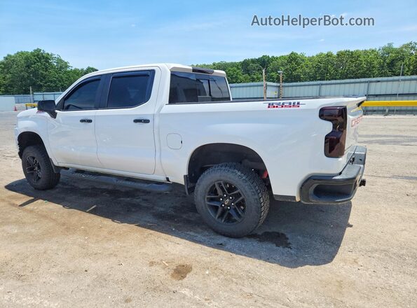 3GCPYFED8KG229000 2019 CHEVROLET SILVERADO White Задня ліва чверть