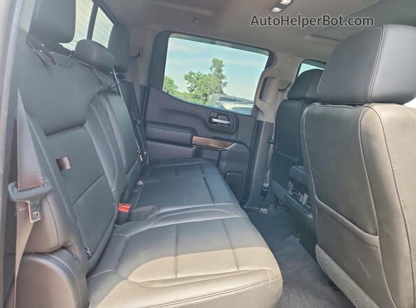 3GCPYFED8KG229000 2019 CHEVROLET SILVERADO White Вид задніх сидінь