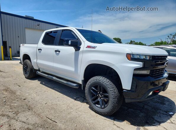 3GCPYFED8KG229000 2019 CHEVROLET SILVERADO White Передня права чверть