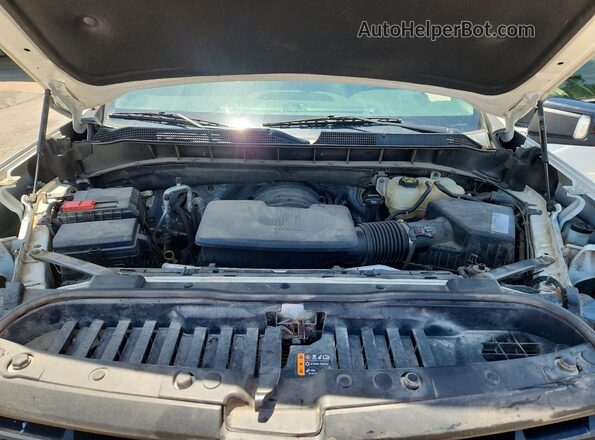 3GCPYFED8KG229000 2019 CHEVROLET SILVERADO White Вид задньої частини салону
