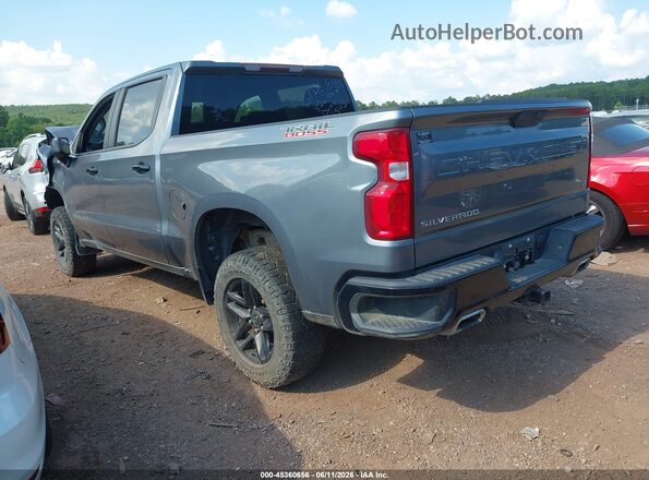 3GCPYFED8MG114545 2021 CHEVROLET SILVERADO Silver Tył lewy