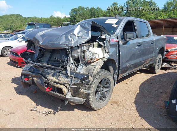 3GCPYFED8MG114545 2021 CHEVROLET SILVERADO Silver Przód lewy