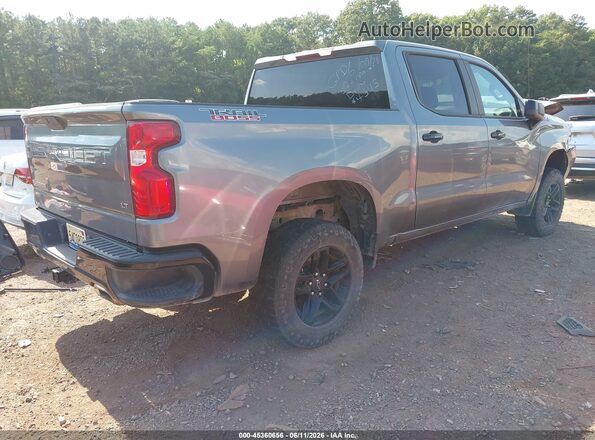 3GCPYFED8MG114545 2021 CHEVROLET SILVERADO Silver Tył prawy