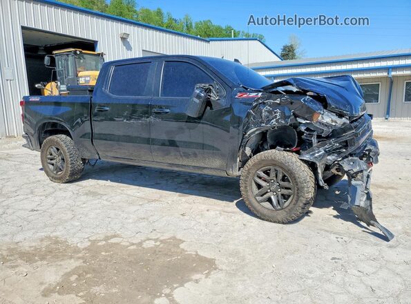 3GCPYFED8NG164542 2022 CHEVROLET SILVERADO Black Передня права чверть