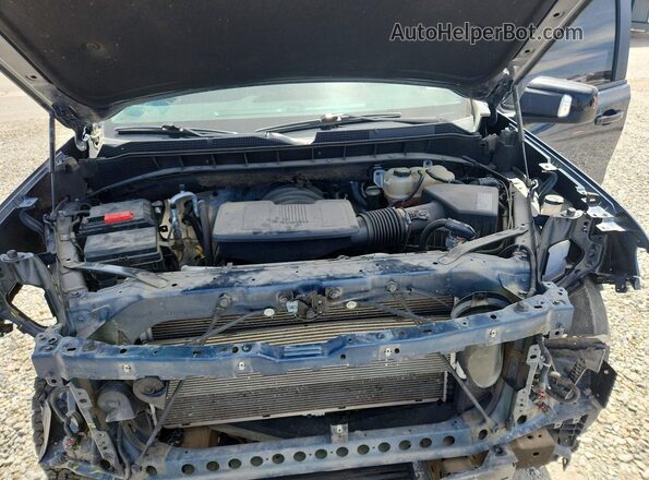 3GCPYFEDXKG142120 2019 CHEVROLET SILVERADO Blue უკანა სალონის ხედი