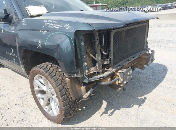 3GCUCRER7JG286348 2018 CHEVROLET SILVERADO Dark Blue Вид спереду