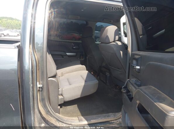 3GCUCRER7JG286348 2018 CHEVROLET SILVERADO Dark Blue Вид наклейки з VIN-кодом